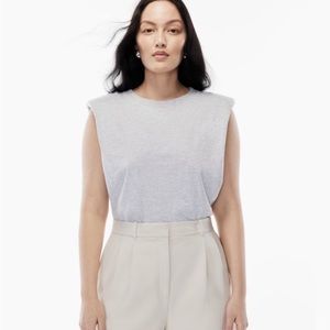 Aritzia shoulder pad tank